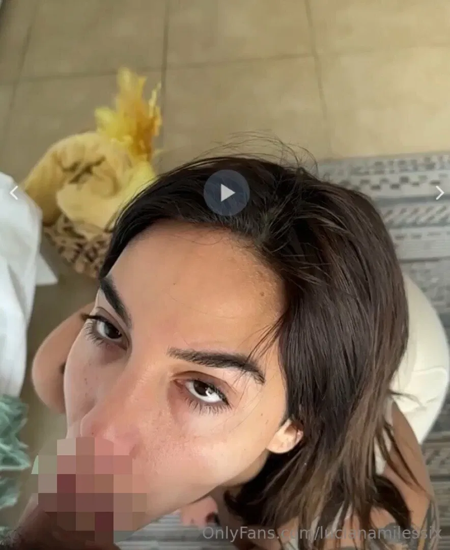 Luciana Milessi's shocking leak