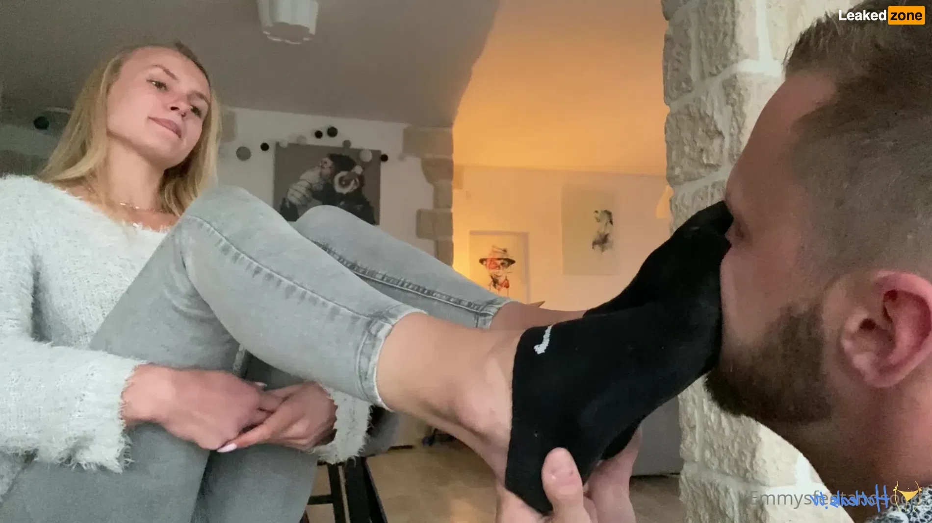 A leaked video promising unseen pleasures